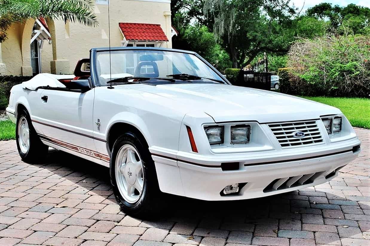 20th anniversary 1984 Mustang Shelby GT350 convertible