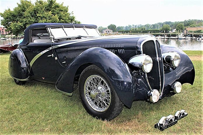 $15 million baby: 1936 Delahaye 135 with coachwork by Figoni et Falaschi