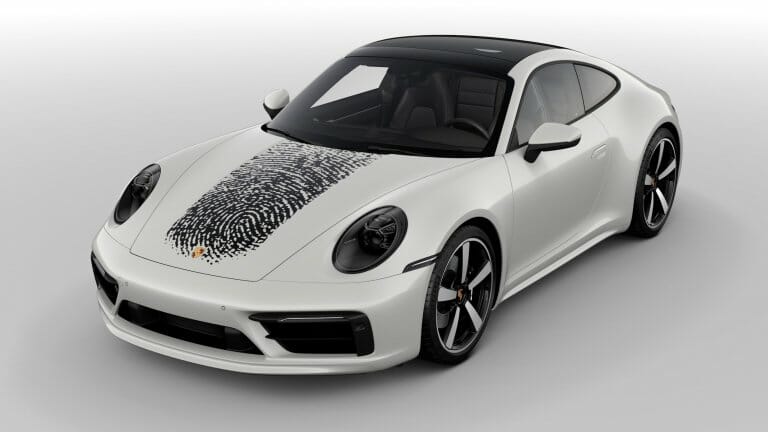 Porsche will put your fingerprint on your 911