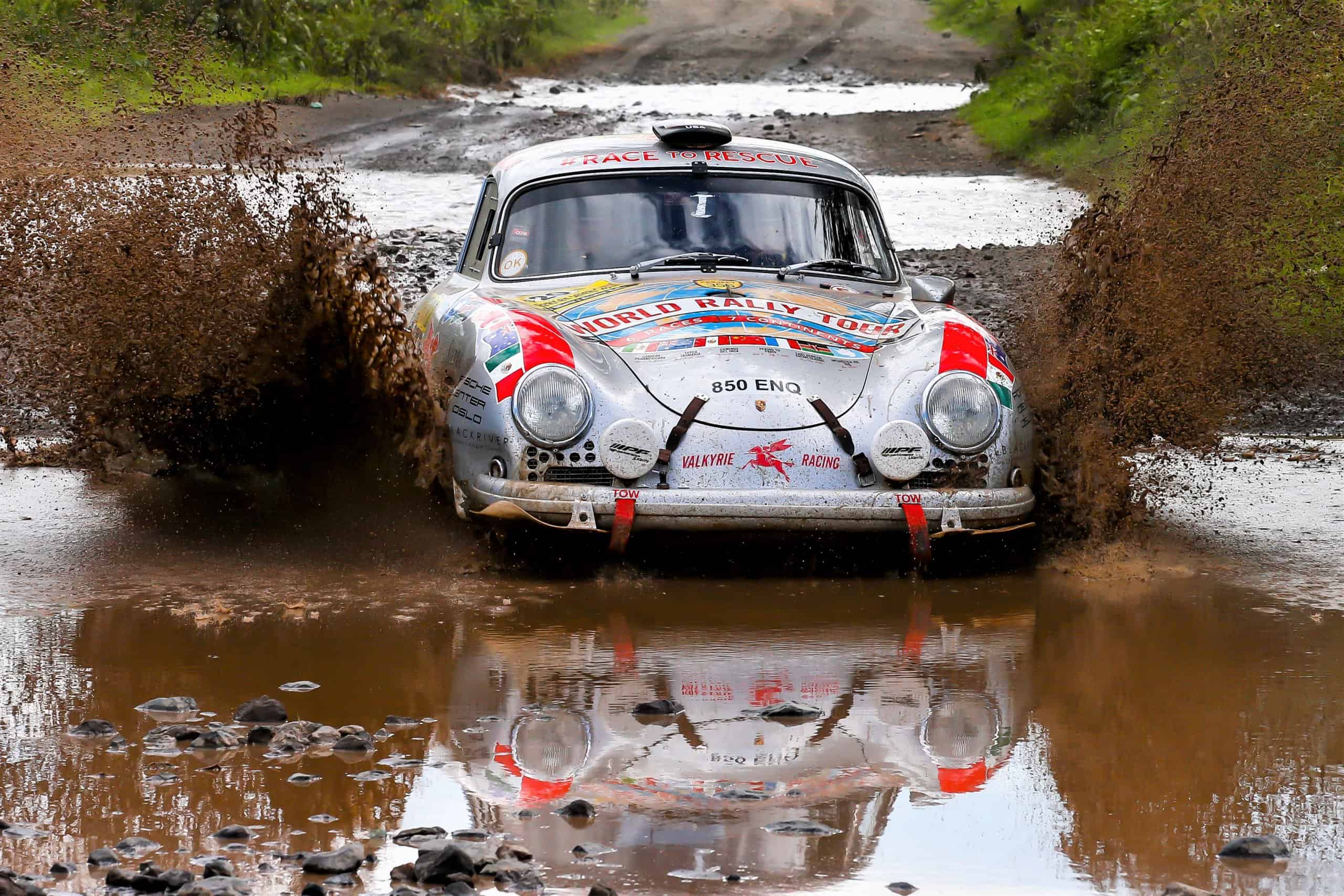 Around the world in a Porsche 356, woman challenges 7 continents