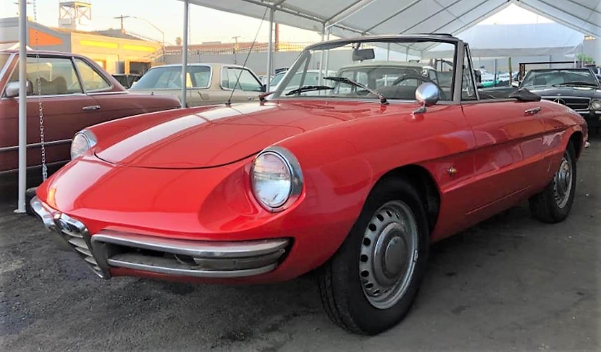 Pick of the Day: Shapely, sporty 1967 Alfa Romeo Duetto Spider