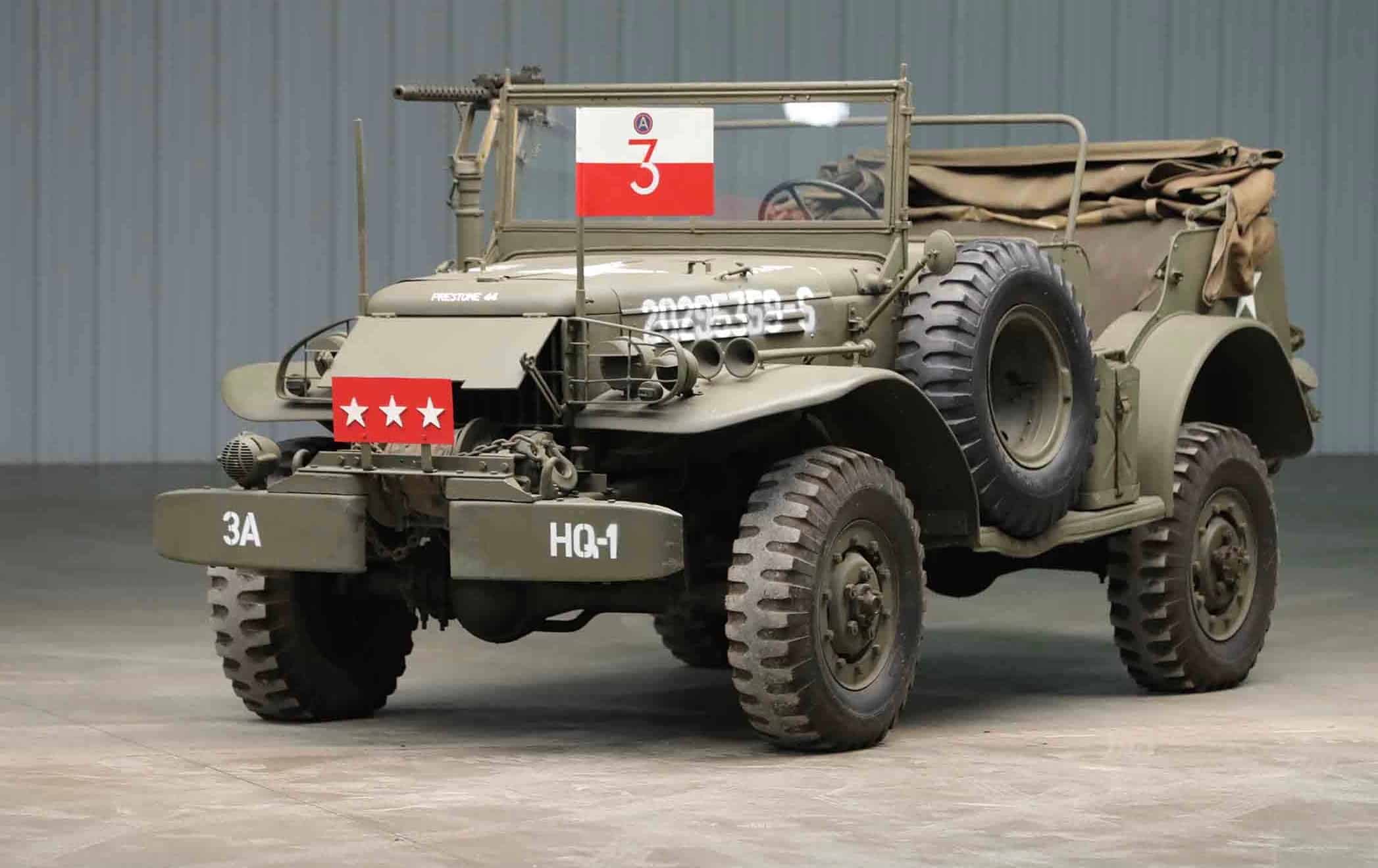 Patton Command Patton command car on docket for WWII collector auction