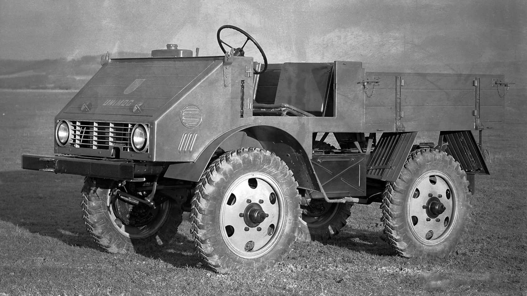 Modèle Réduit Tracteur Mercedes Unimog 1972 - échelle 1:43 - Marque Hachette - Occasion