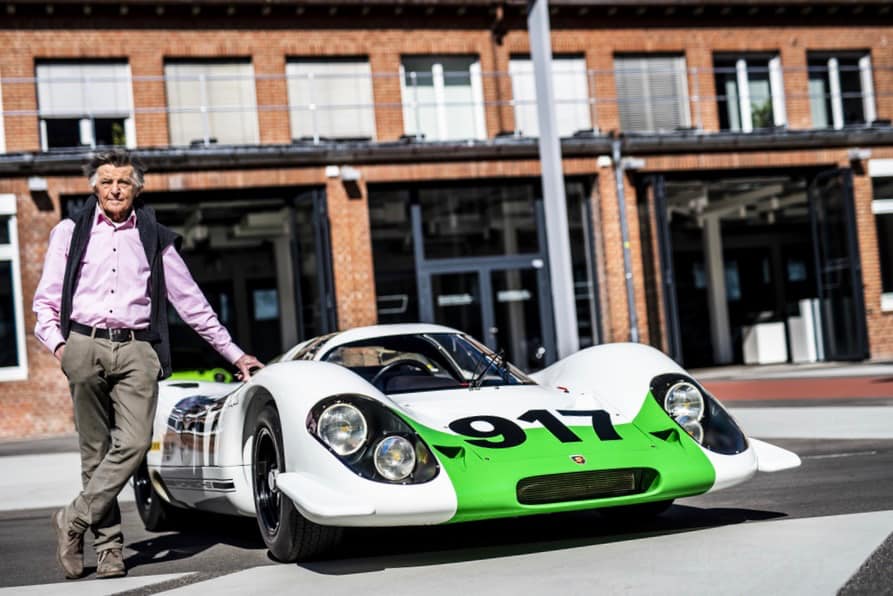 Porsche marks the passing of Hans Mezger (1929-2020)