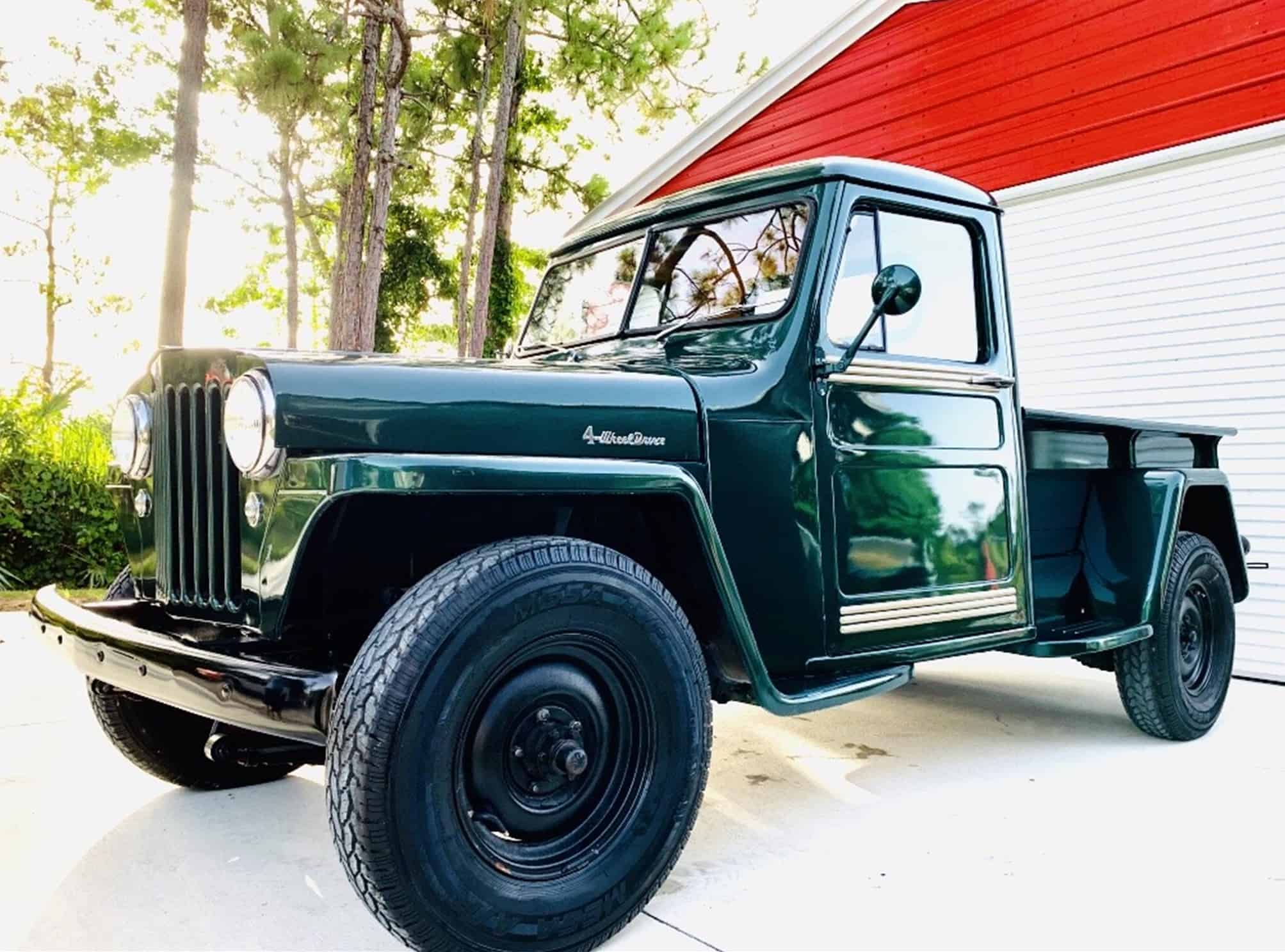 Pick of the Day: Barn-found Willys-Overland Jeep pickup truck