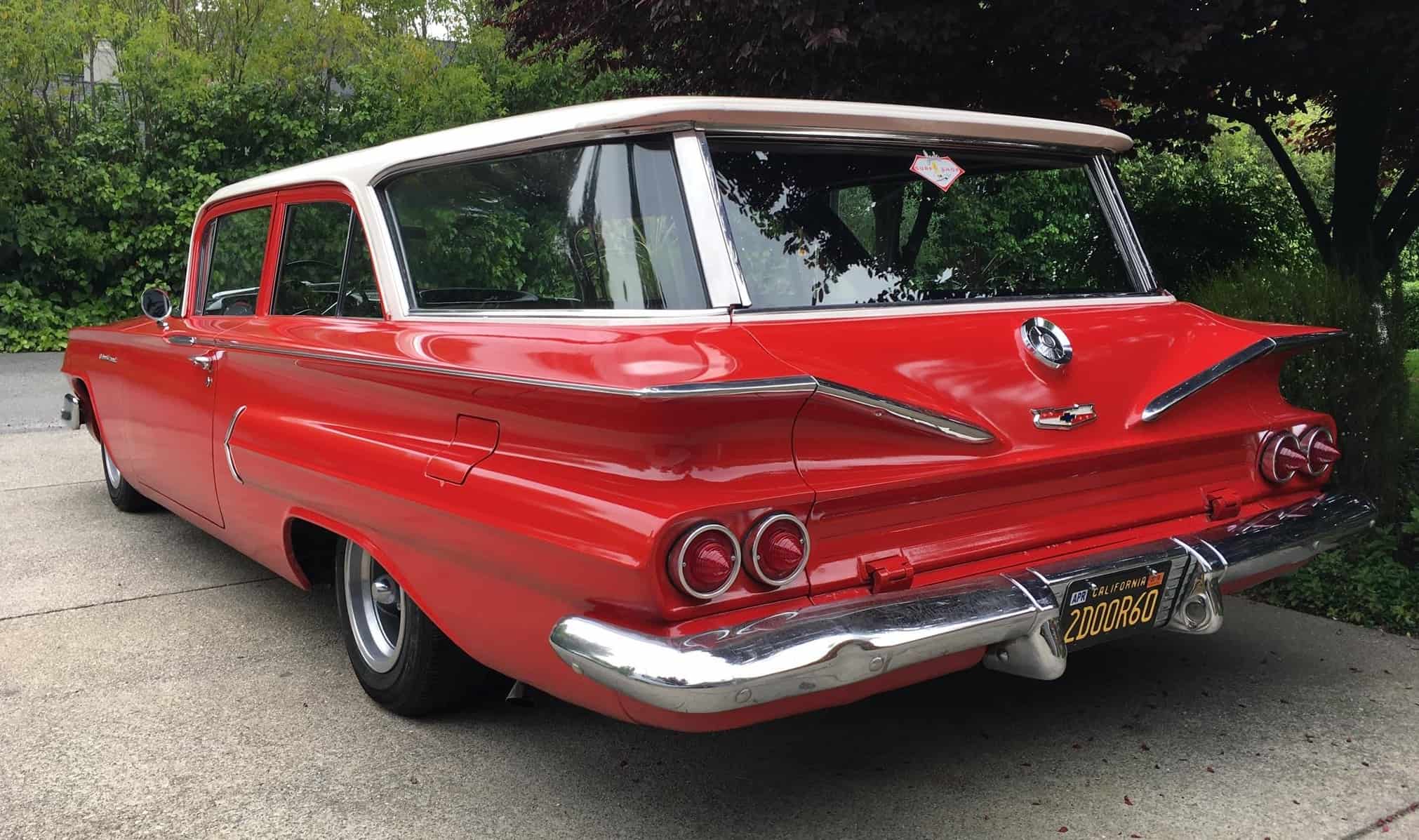 Pick of the Day Twodoor 1960 Chevy station wagon
