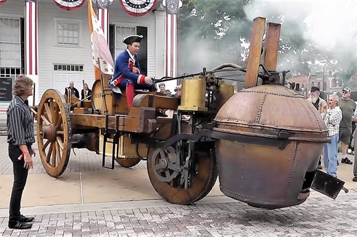 Video of the Day: The original steam car, Cugnot is a 250-year-old design