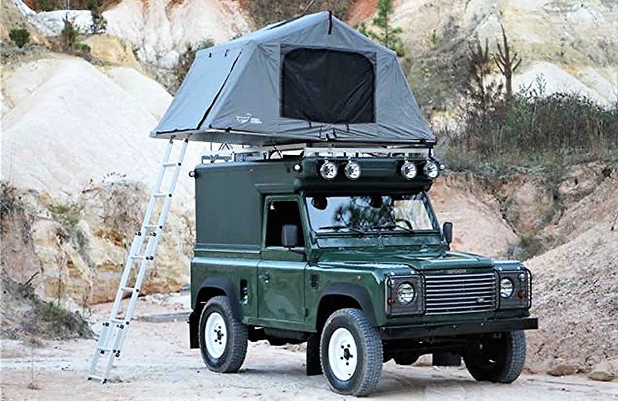 Pick of the Day: 1996 Land Rover Defender 90 packed for overland travel ...