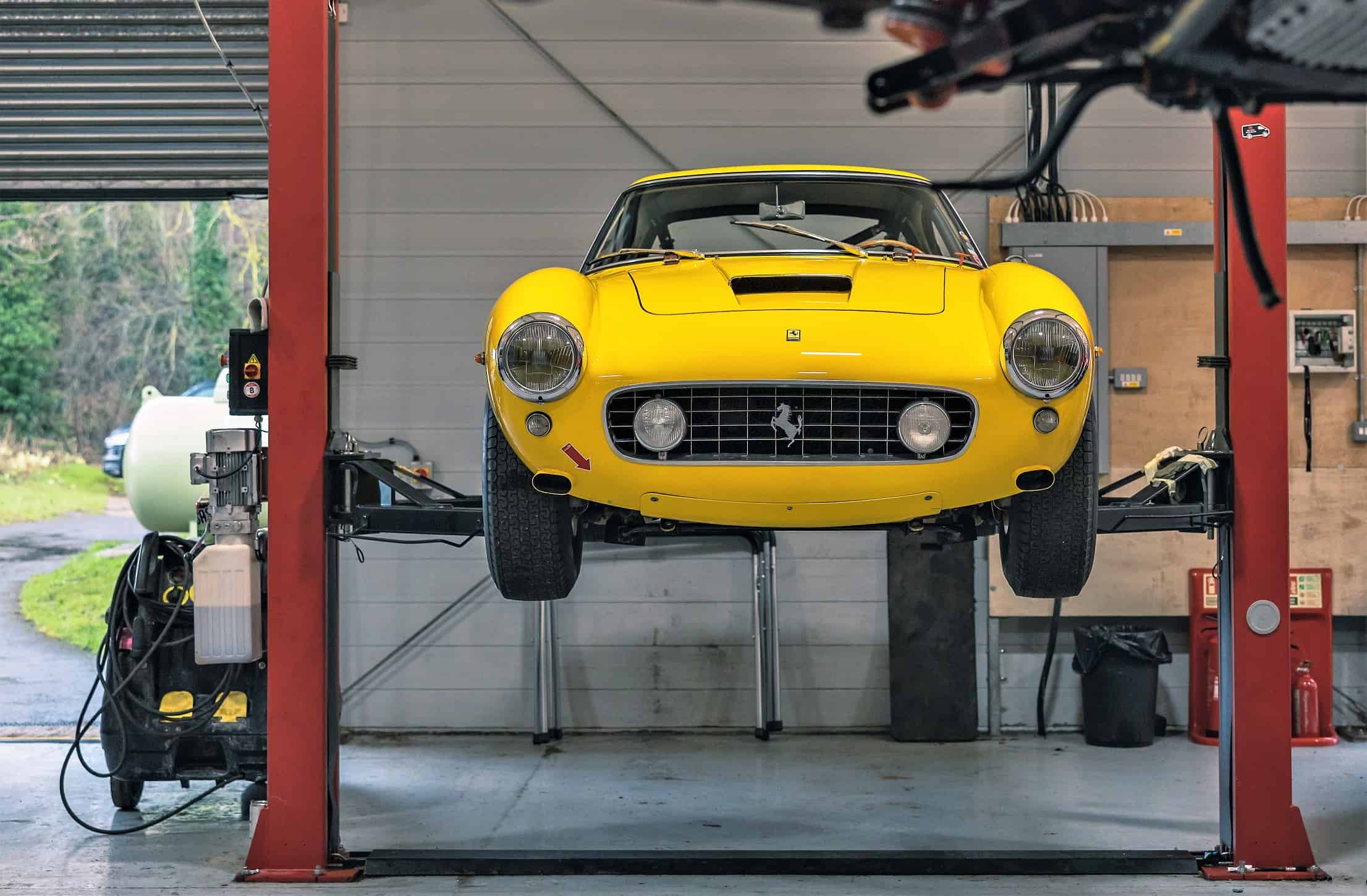 Ferrari 250-series schematic drawings created by GTO Engineering