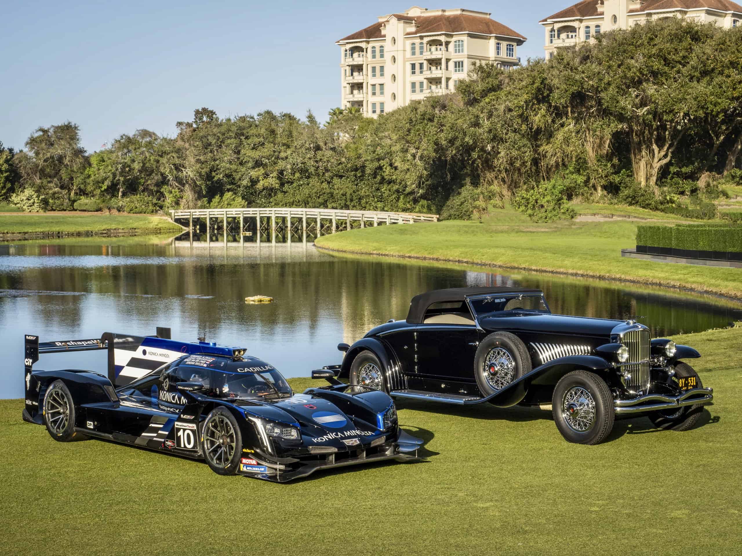 Classic Duesenberg, Cadillac racer awarded Best of Show at The Amelia