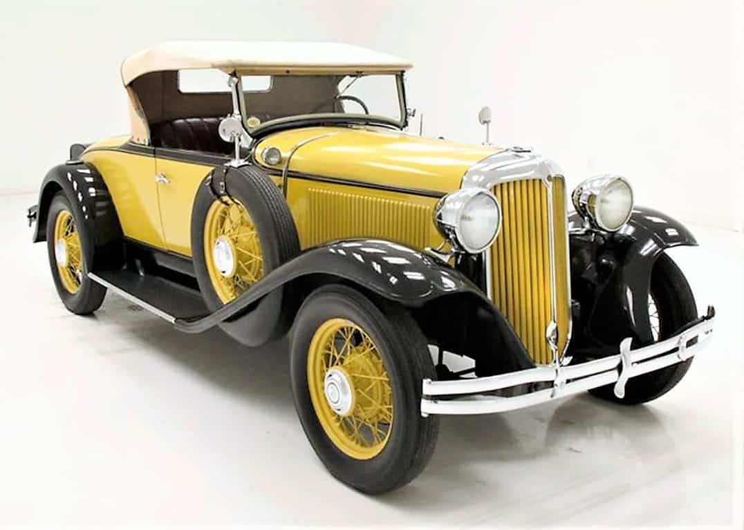 Pick of the Day: 1931 Chrysler CM6 roadster that's aging
