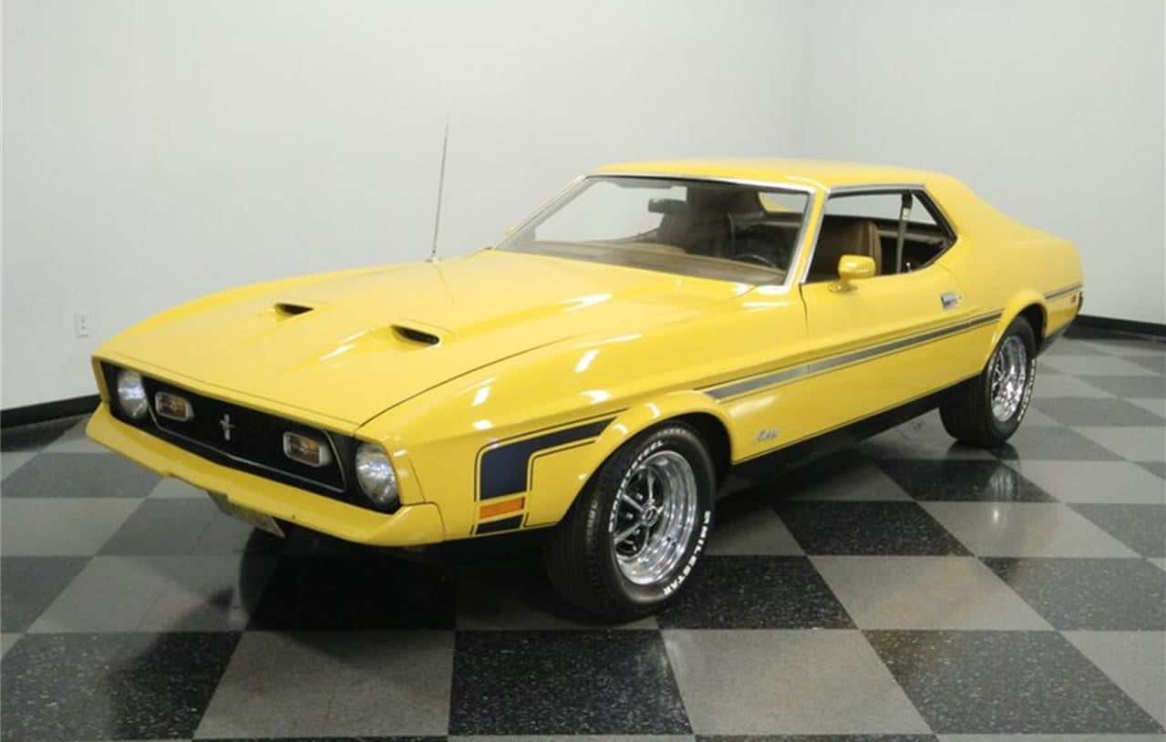 USA製！M YELLOW RAT PORT COAT II 1971_chevrolet_corvette-