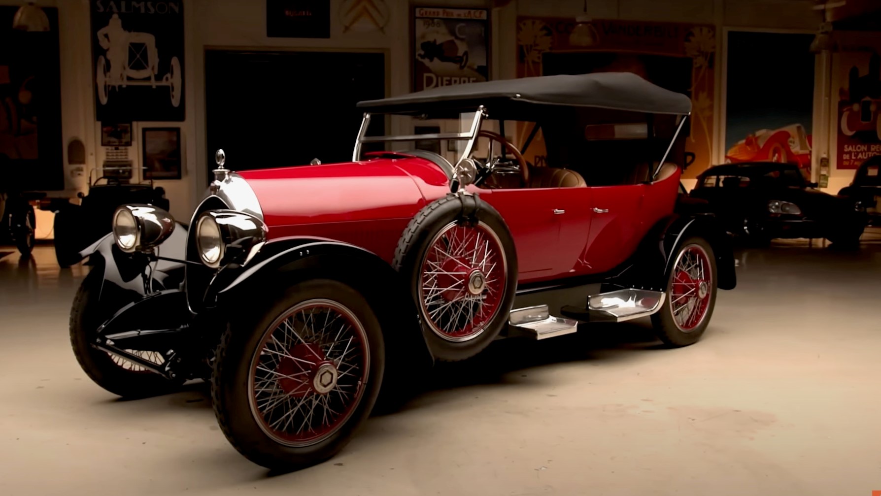 1920 ReVere-Duesenberg Four Passenger with a unique engine