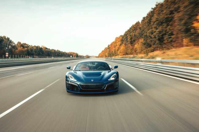 Rimac Nevera Sets Ev Top Speed Record Of Mph