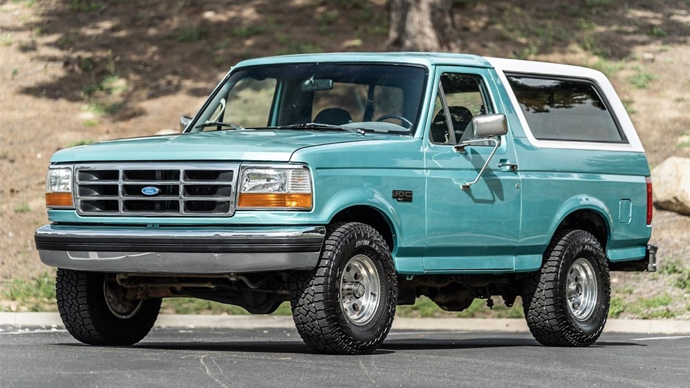 GREENLIGHT - Voiture de Shérif - FORD BRONCO XLT 1994 - 1/18 - GREEN19103