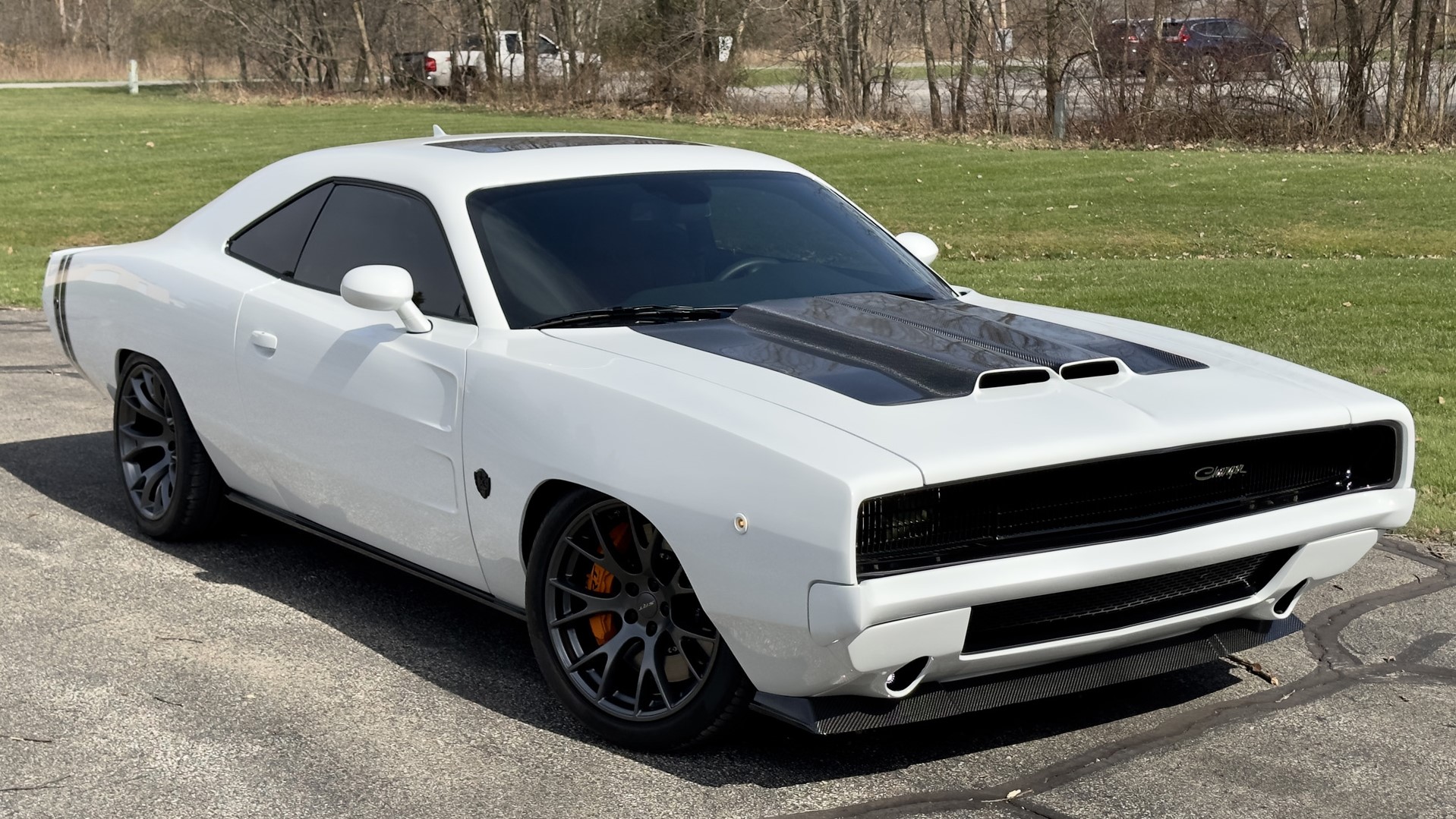 ExoMod's 1968 Dodge Charger features Hellcat chassis, carbon body
