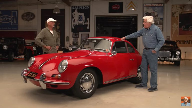 Jay Leno samples a superb 1963 Porsche 356