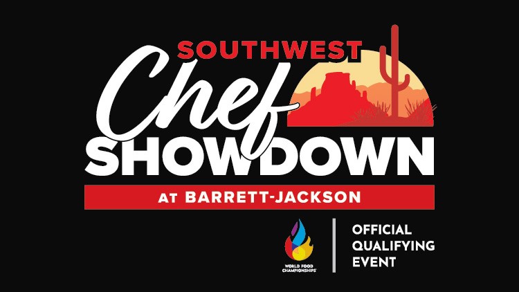 Barrett-Jackson and World Food Championships partner to bring Southwest Chef Showdown culinary competition to the 2024 Scottsdale Fall Auction