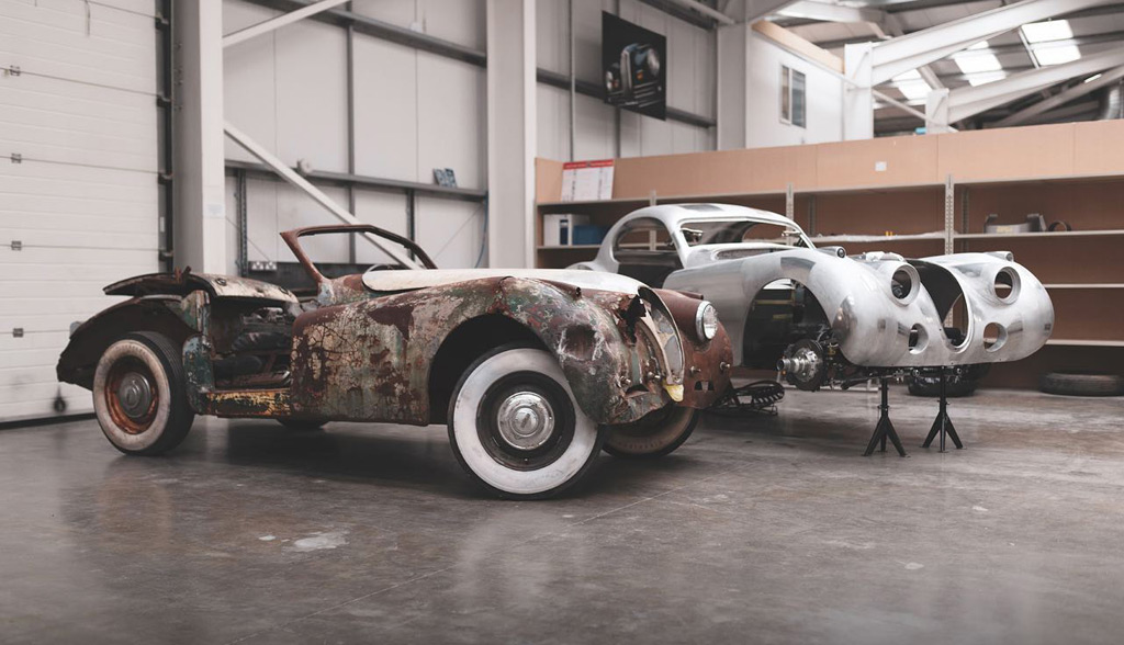 Thornley Kelham Breathes New Life Into Old Jaguar XK120s