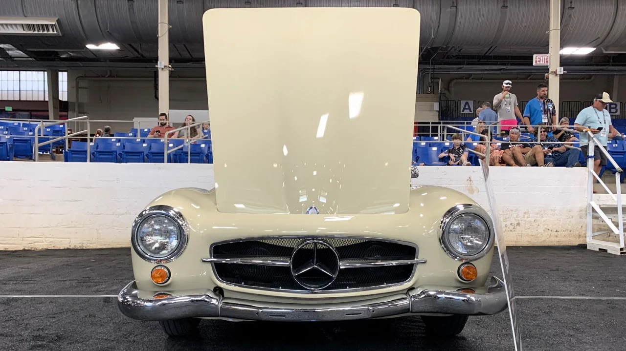 Spotted at Barrett-Jackson: 1955 Mercedes-Benz 190 SL