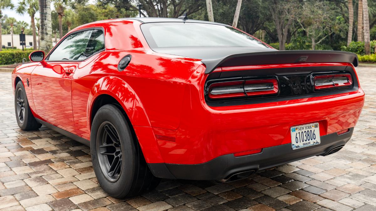 Dodge Challenger Back Muscle