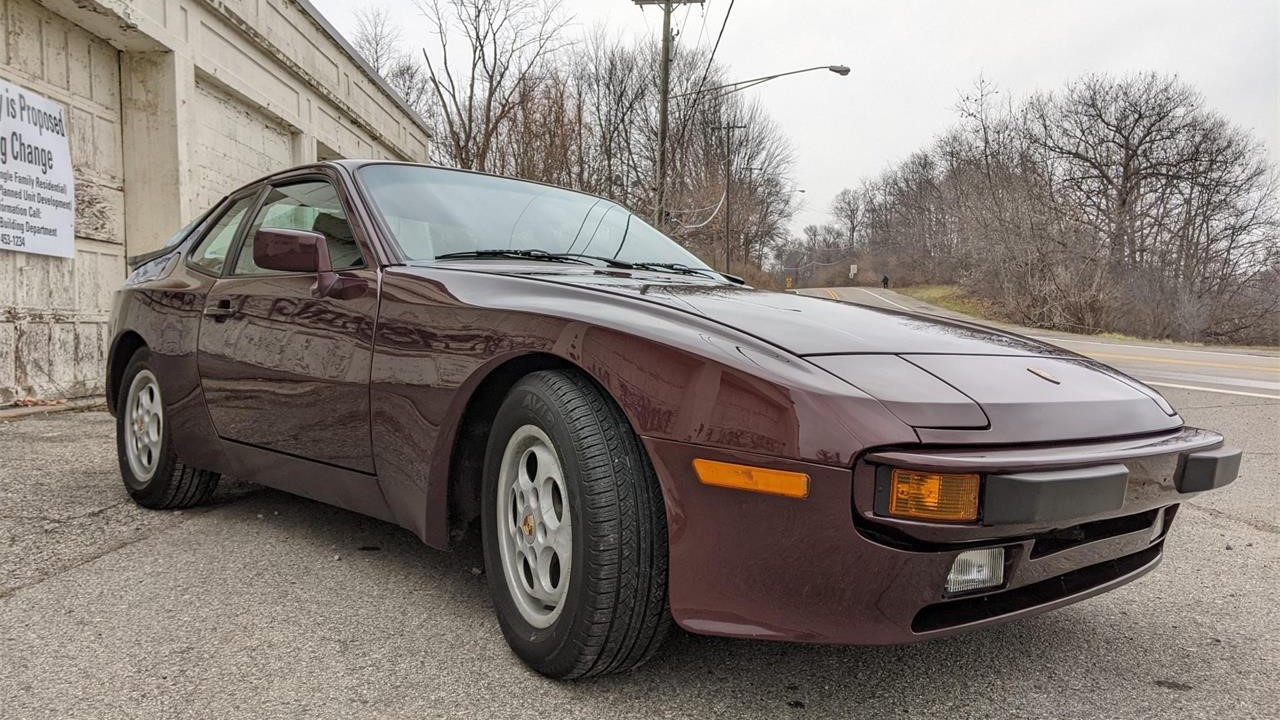 Photo D'époque Porsche 944 S – Années 1987-1988 – Thème Auto