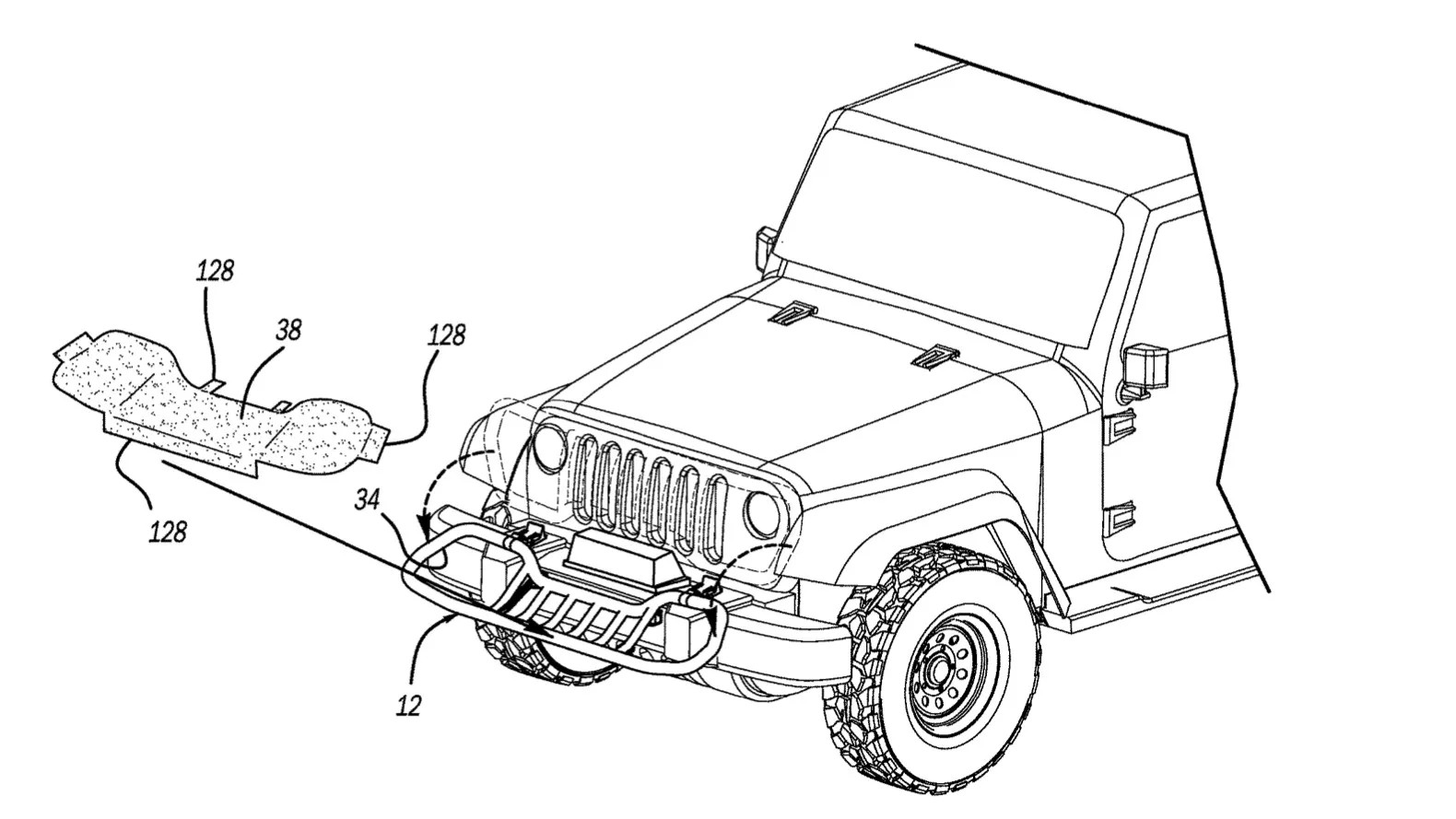 Jeep Designed a Grille Guard That Converts Into a Bench