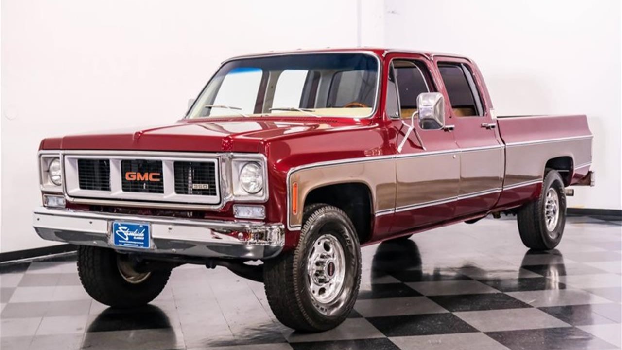 Pick of the Day: 1977 Chevrolet C20 Crew Cab 3+3