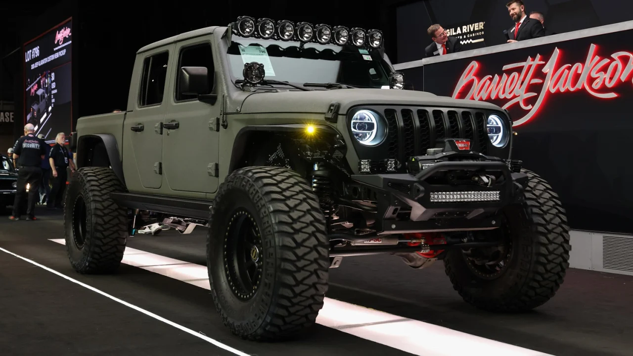 Top 10 Thursday Sales at the Barrett-Jackson 2025 Scottsdale Auction