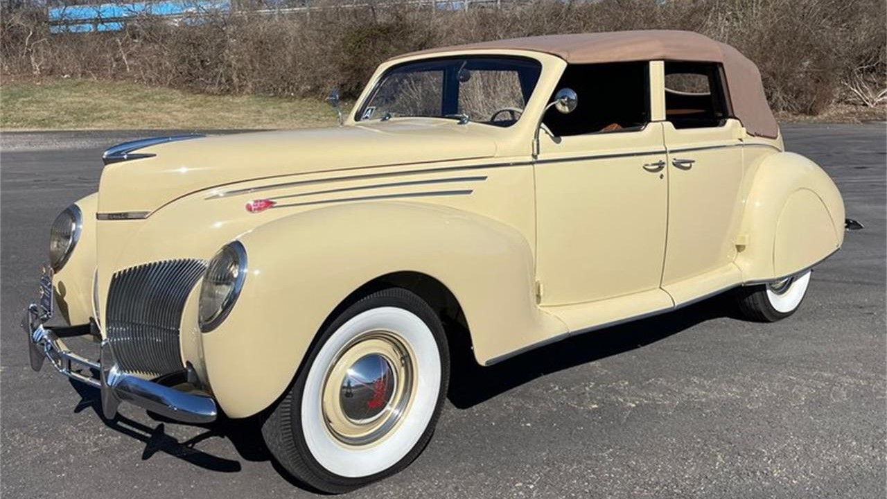 Pick of the Day: 1939 Lincoln Zephyr Convertible Sedan