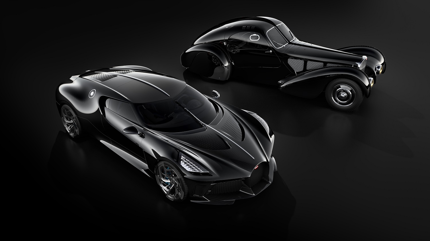 Bugatti 57SC Atlantic 黒色モデル BUGATTI Type 57SC Atlantic - 