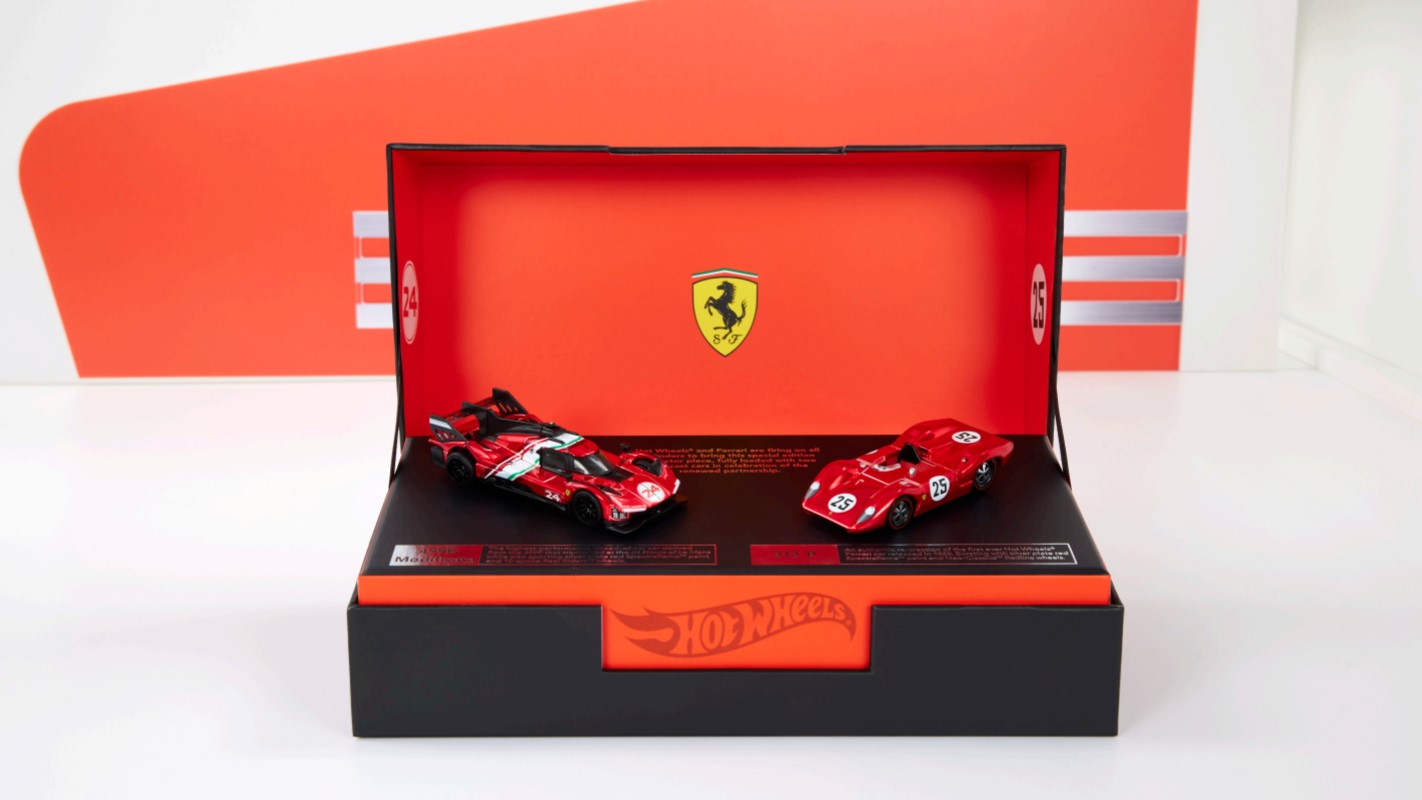 Hot Wheels and Ferrari Team Up for New 1:64th Scale Cars