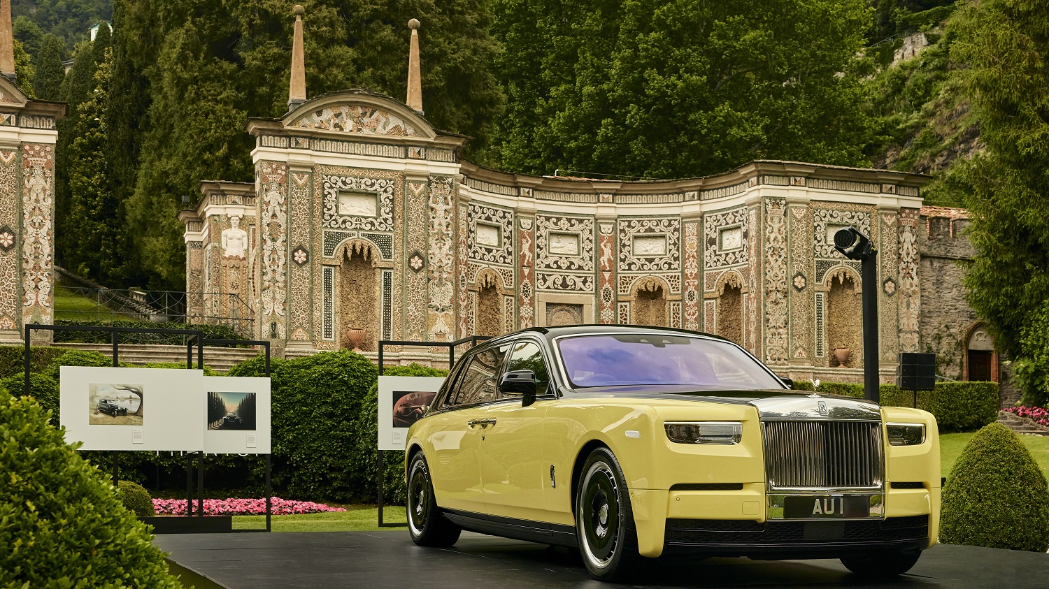 Rolls-Royce Phantom Goldfinger Appears at 2025 Concorso d’Eleganza Villa d’Este