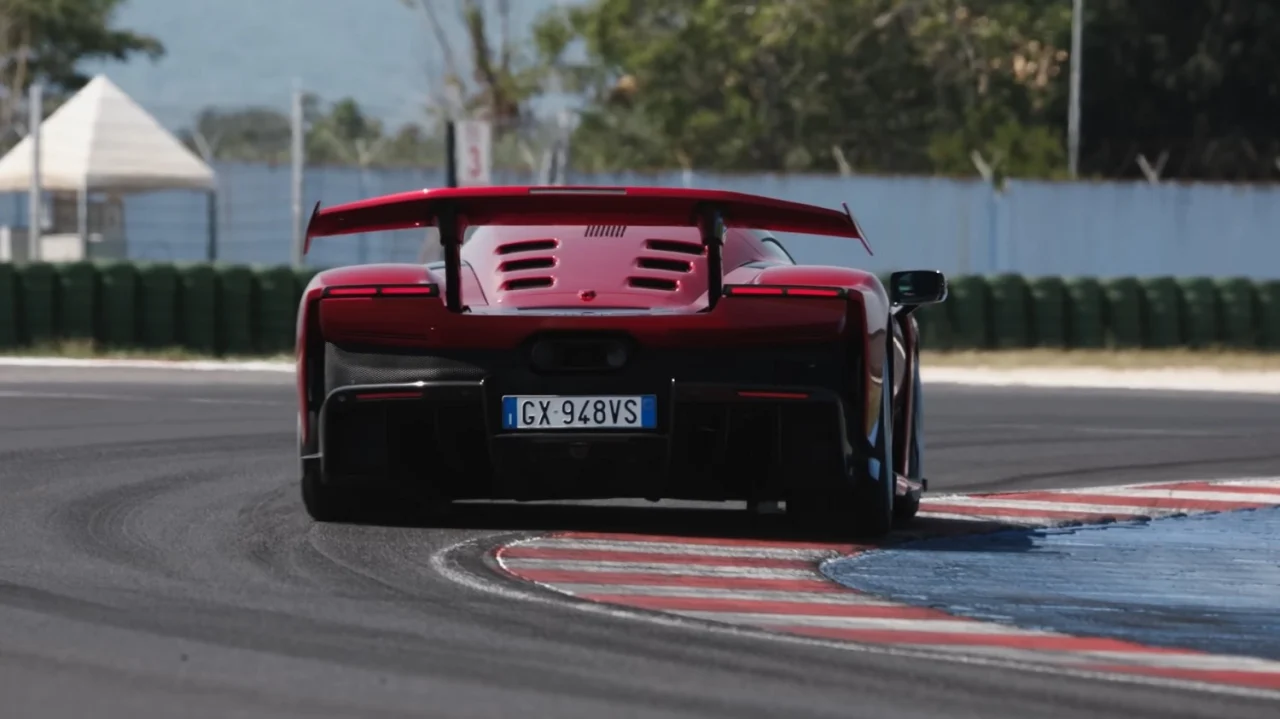 Ferrari’s F80 Halo Car Gets Driven Hard