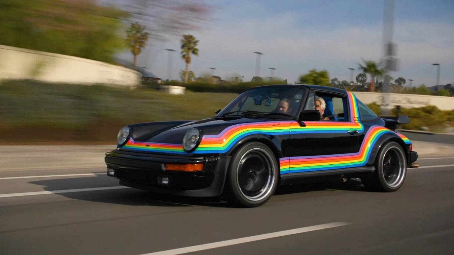 bb-Auto 1986 Porsche 911 Hybrid Beams into Jay Leno's Garage