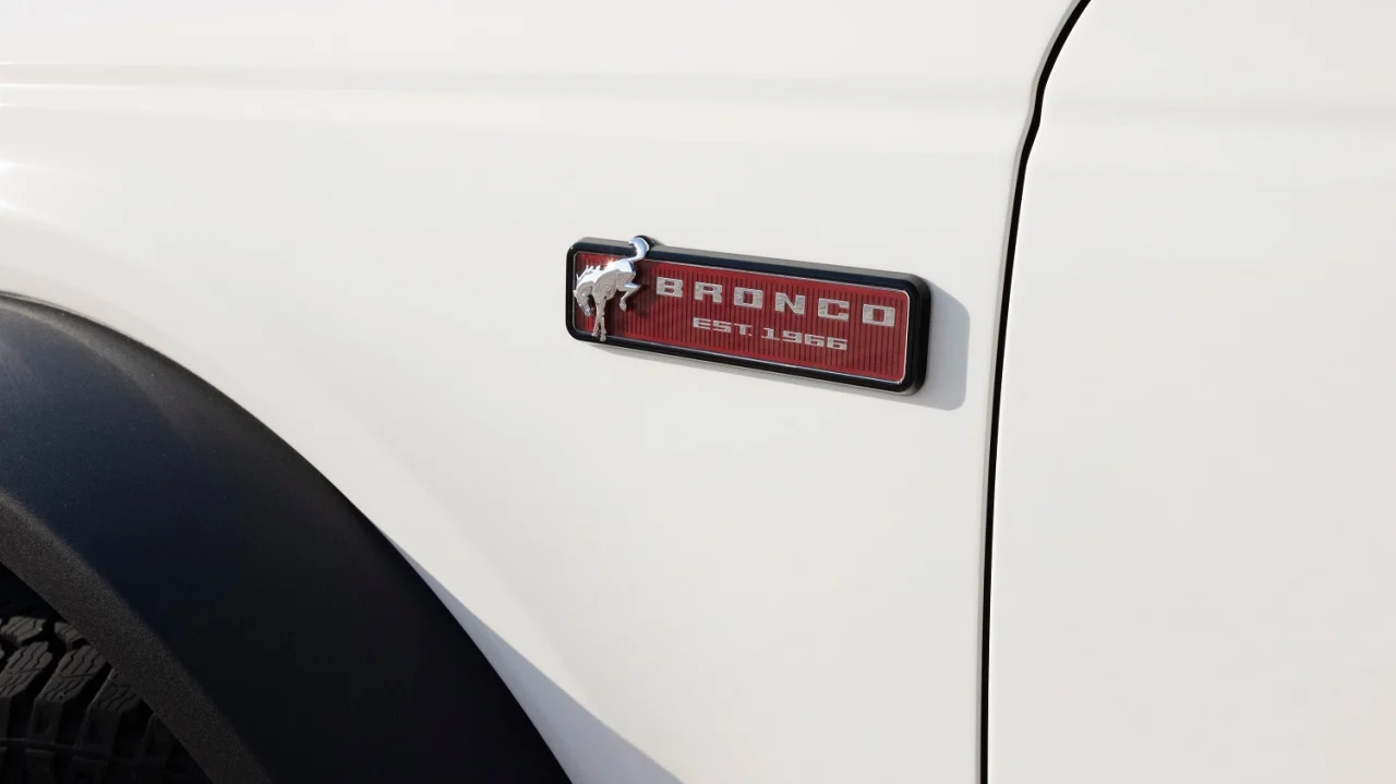 2026 Ford Bronco 60th Anniversary Package badging