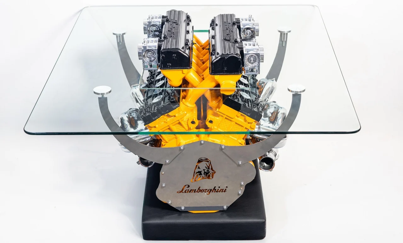 Lamborghini Murcielago V12 coffee table