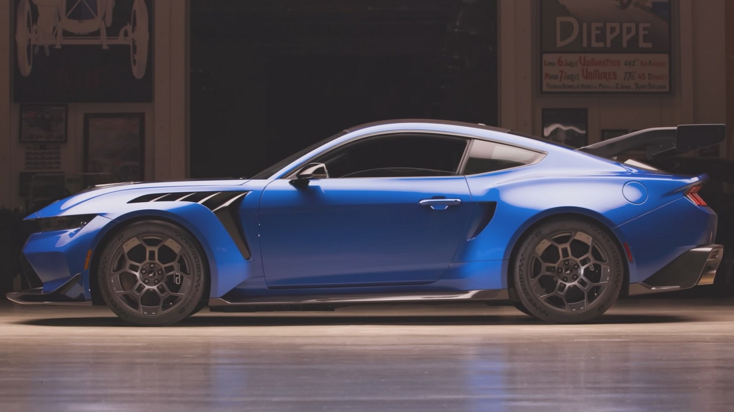 Jay Leno’s Ford Mustang GTD Gallops Into His Garage