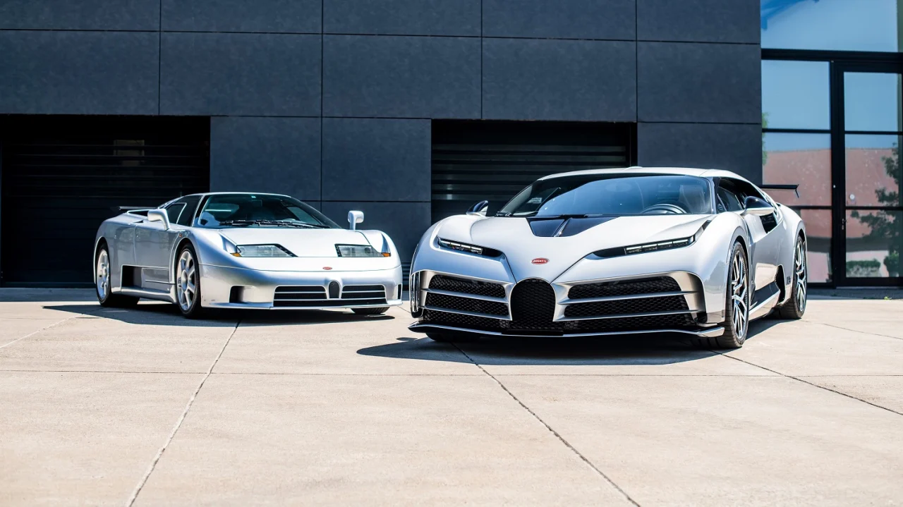 Bugatti EB110 Supersport and Bugatti Centodieci