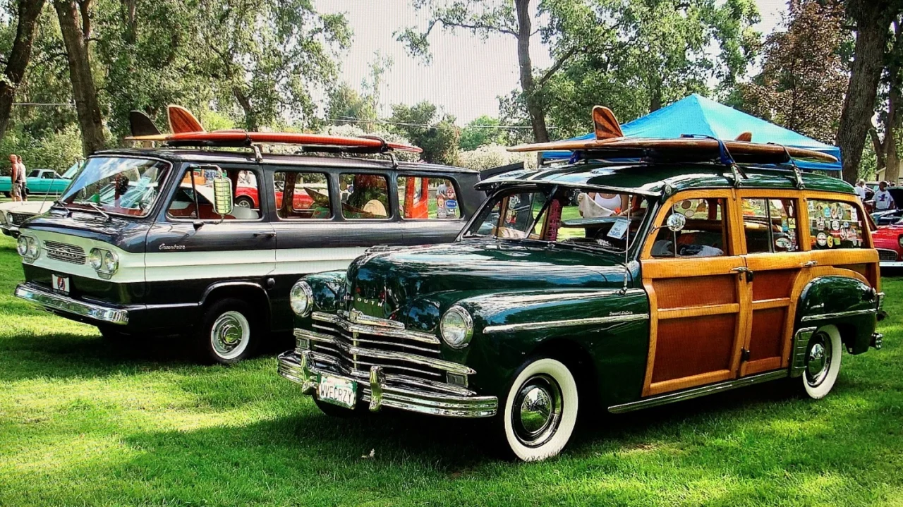 1949 Plymouth Special Deluxe woodie wagon