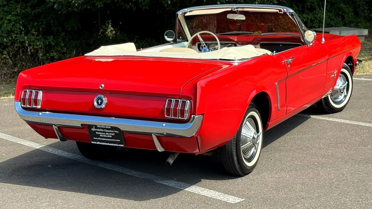 1965 Ford Mustang Convertible 3-Speed