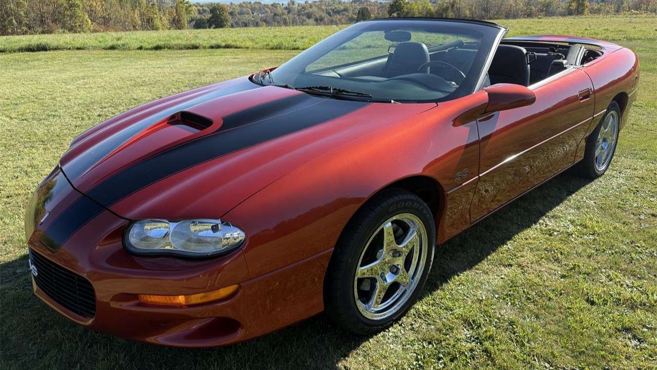 Pick of the Day: 2002 Chevrolet Camaro SS Convertible