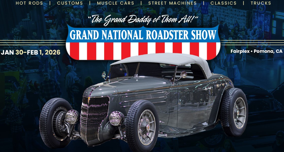 The 2026 Grand National Roadster Show Starts Today