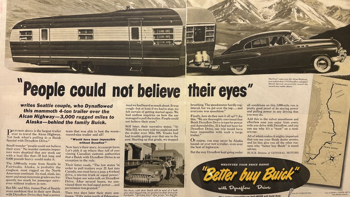 Overnight Stay in a 1955 Airstream Camp Trailer