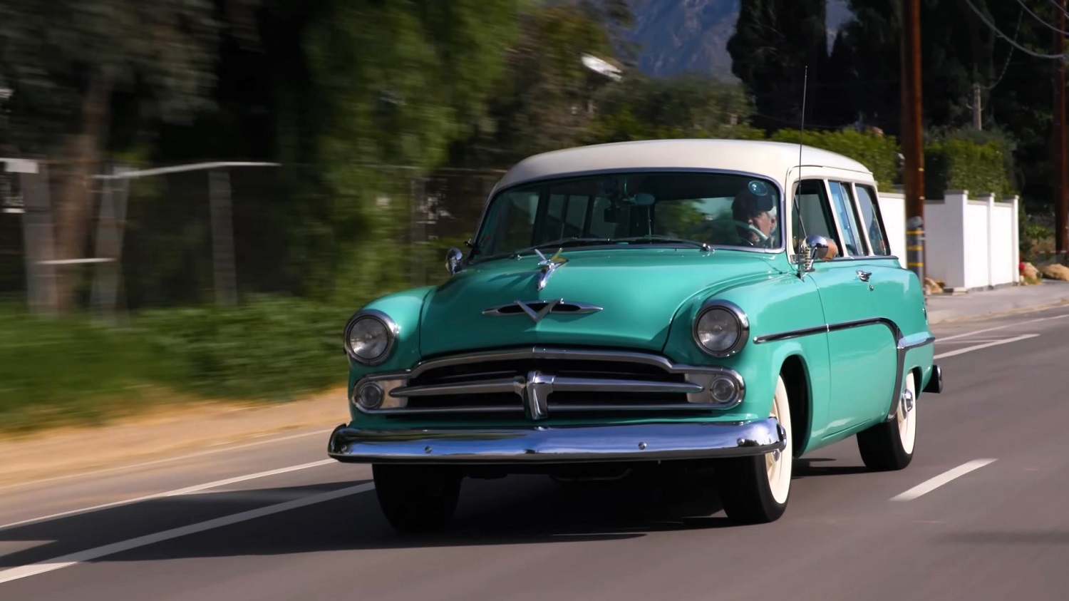 Jay Leno Hits the Road in a 1954 Dodge Coronet Station Wagon | The