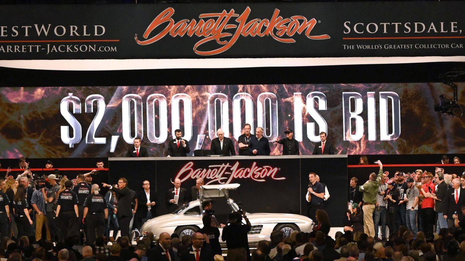 Sunday Cars and Stars Concludes Barrett-Jackson 2026 Scottsdale Auction