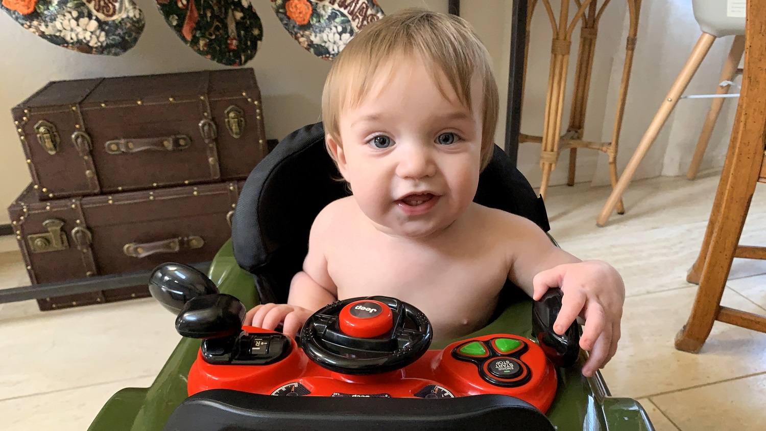 My 1-Year-Old Son is a Jeep Wrangler Driver