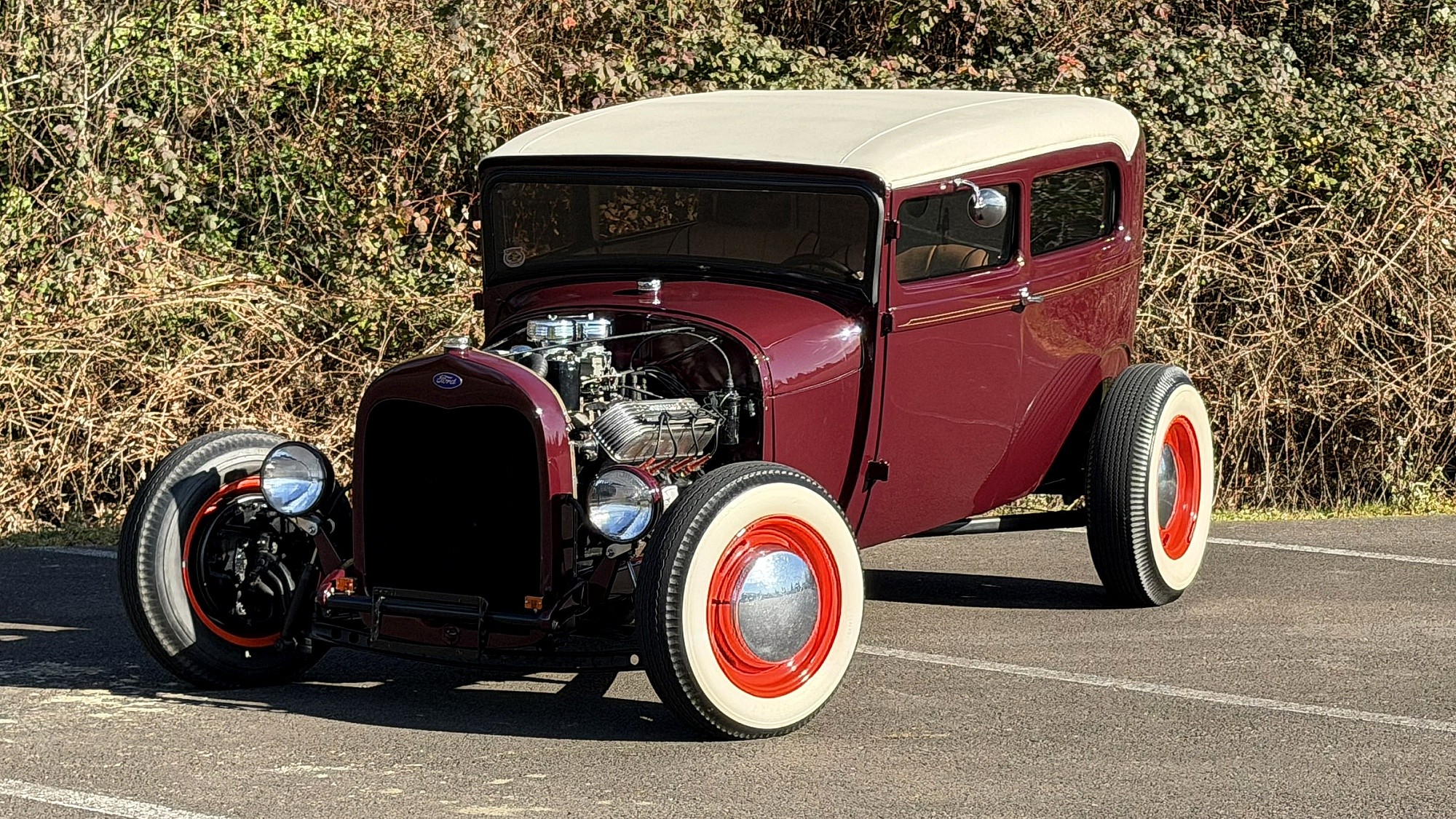 1929 Ford Model A Hot Rod Pickup Truck with California Street Chopper