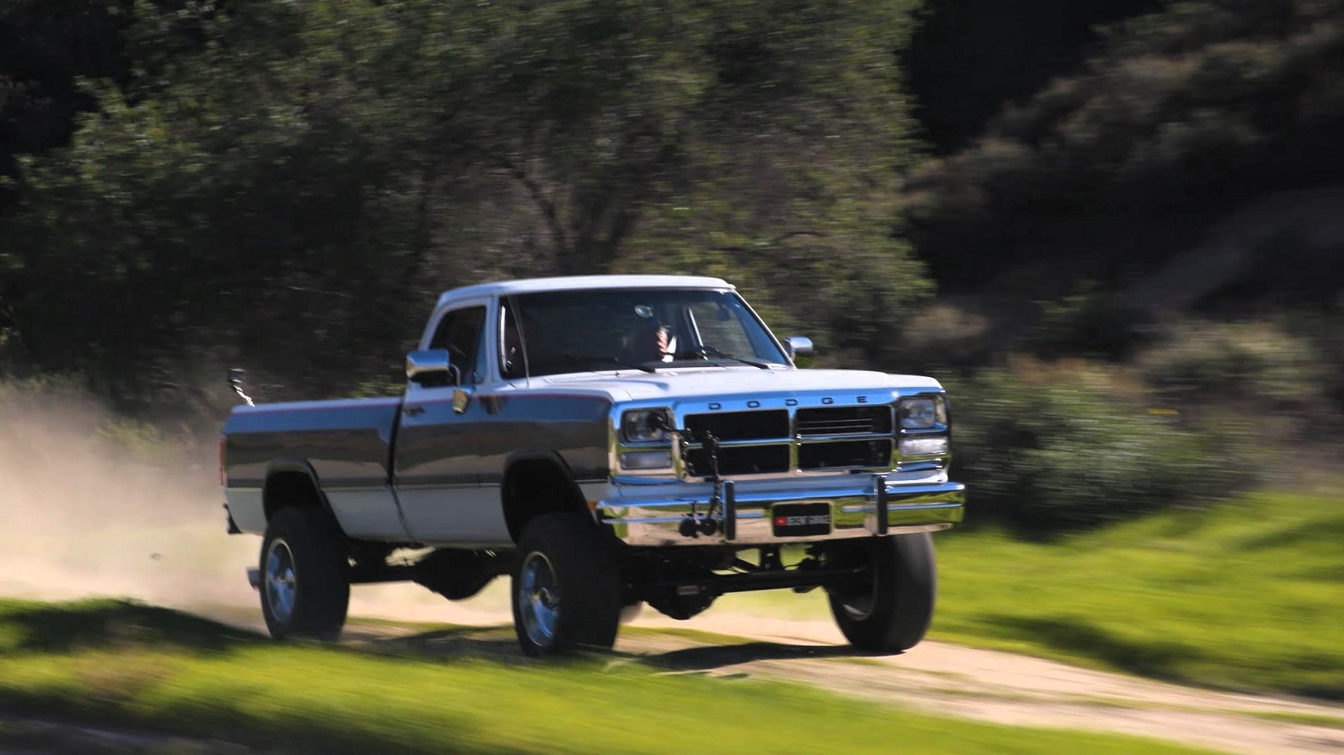 Jay Leno Goes Off-Road in a Cummins-Powered 1991 Dodge Ram