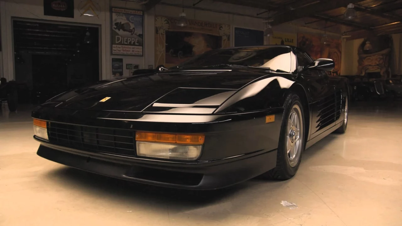 Jay Leno Meets a Ferrari Testarossa-Driving Mechanic